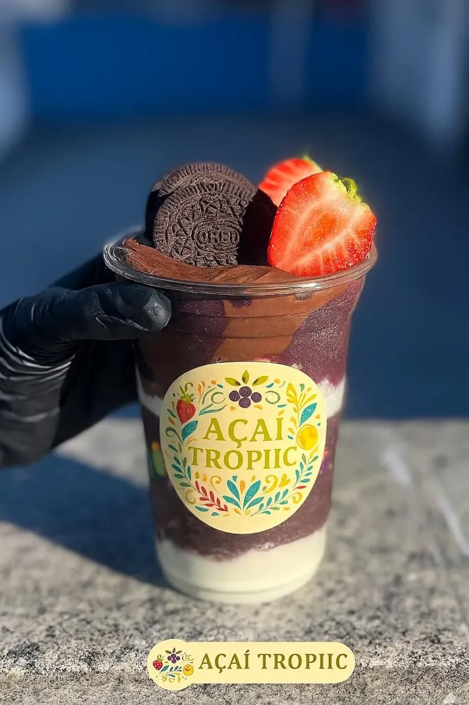 Vasos de acai 500ml