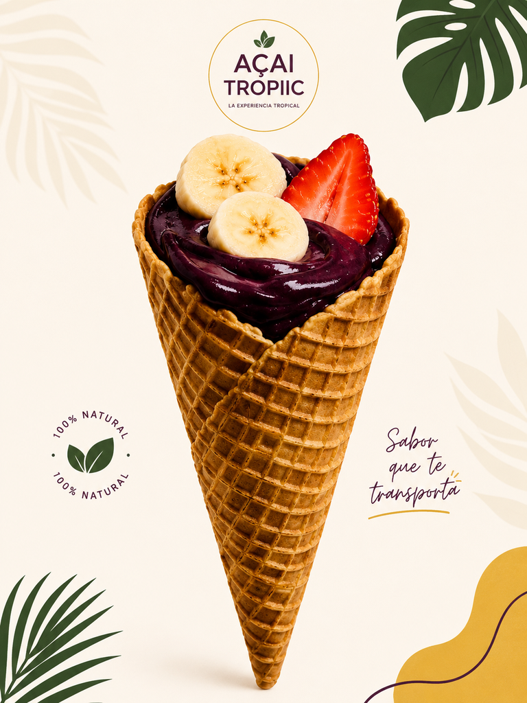 Cucurucho de Açaí