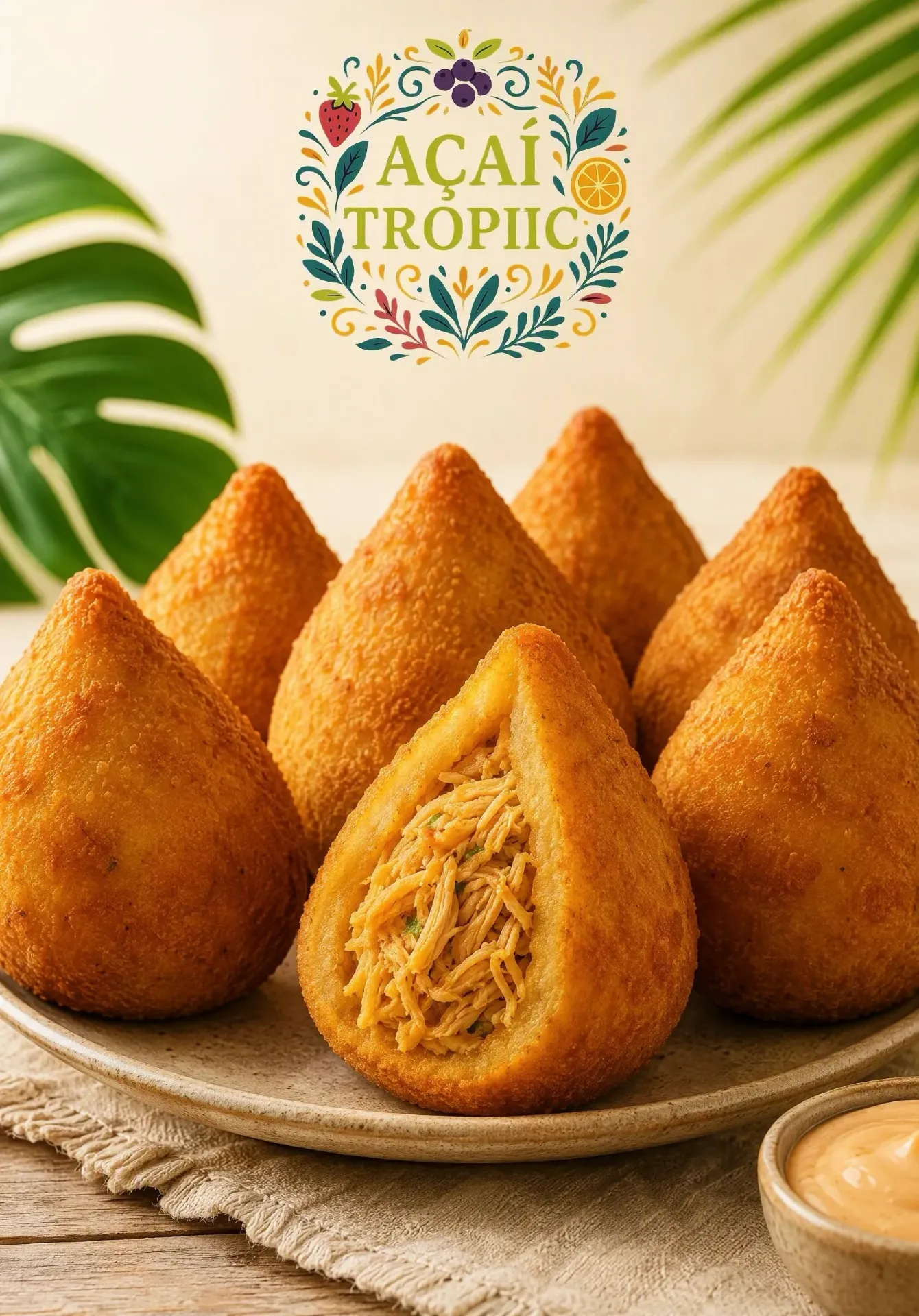 Coxinha de pollo