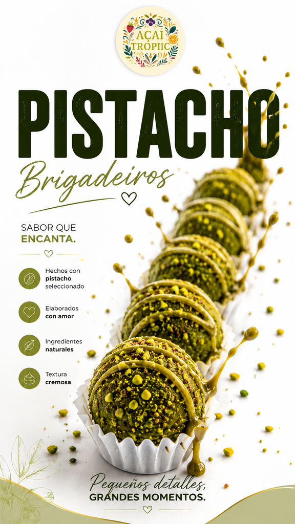 Brigadeiro de pistacho